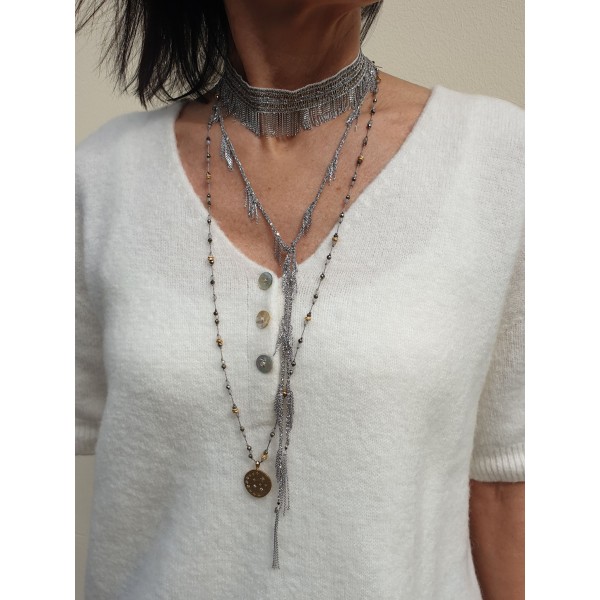 Marie Laure Chamorel  kaklo papuošalas - apyrankė 